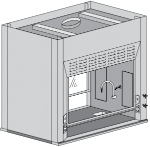 Eliminator 200 Double Sided Fume Hoods