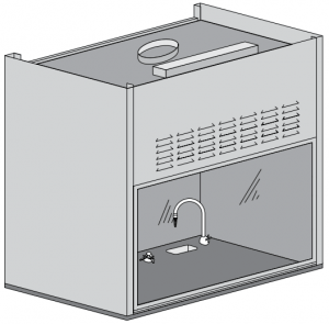 Eliminator 300 Thin Wall Fume Hood